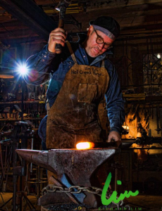 Hell Creek Forge, Michigan, Blacksmith